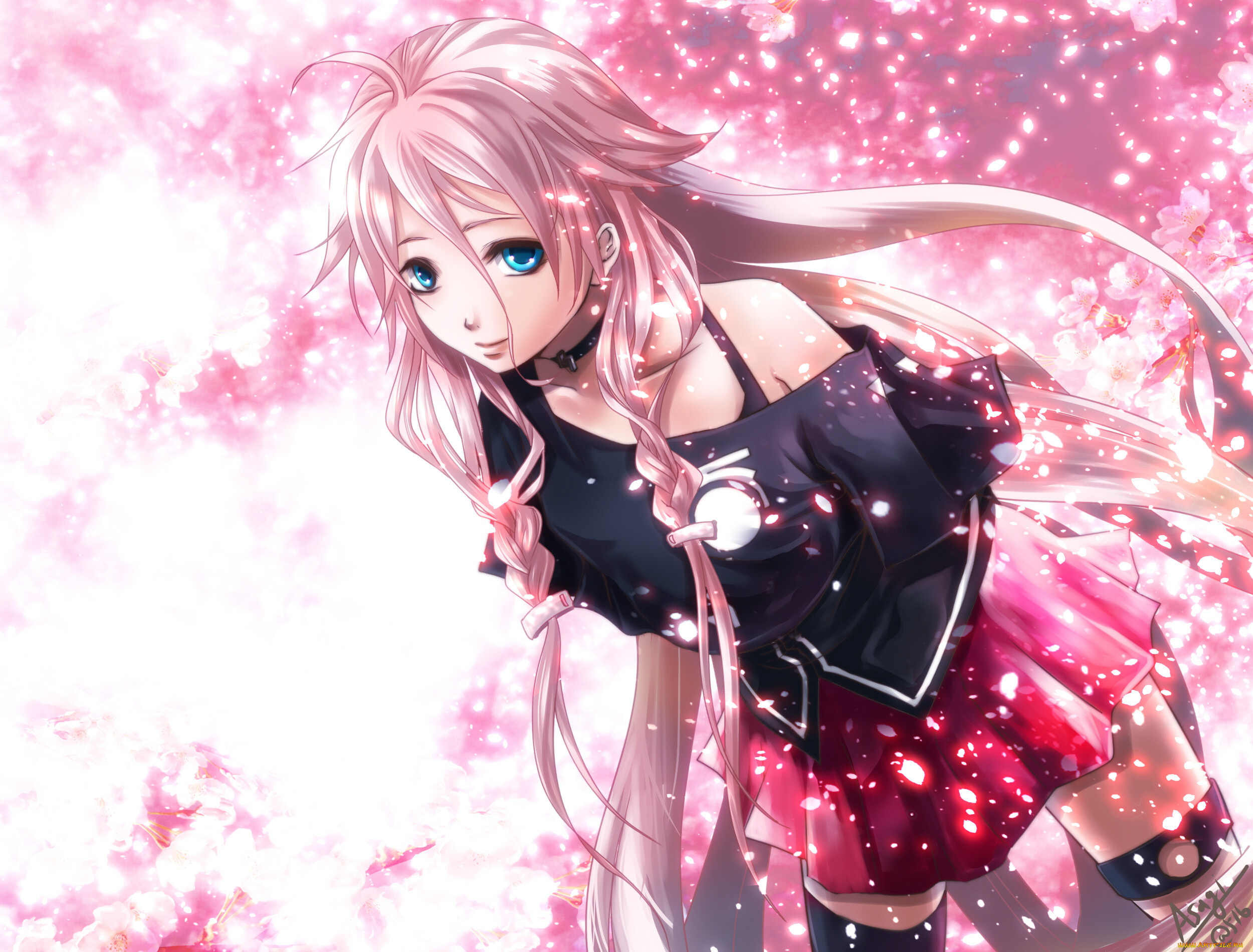 , vocaloid, asagi516, ia